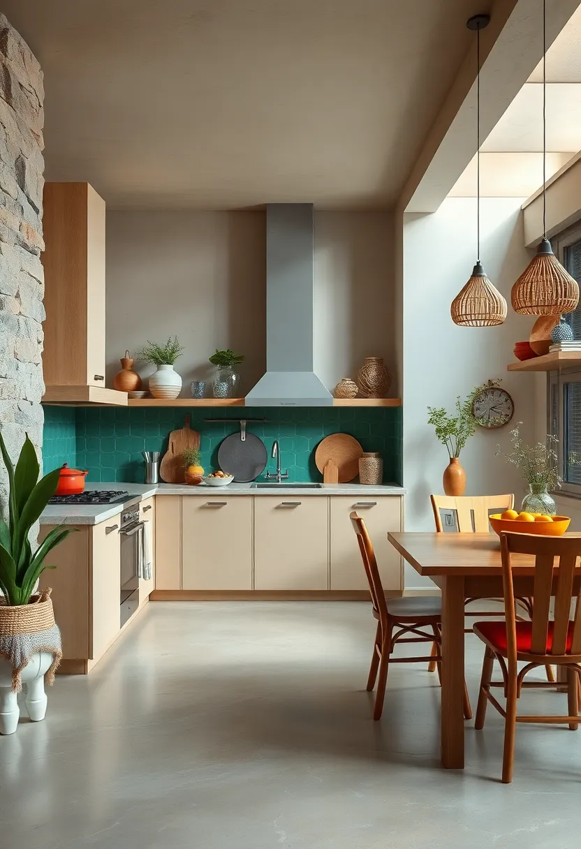 Blend Soft, Earthy Tones​ with Pops of ⁢Bright Colors