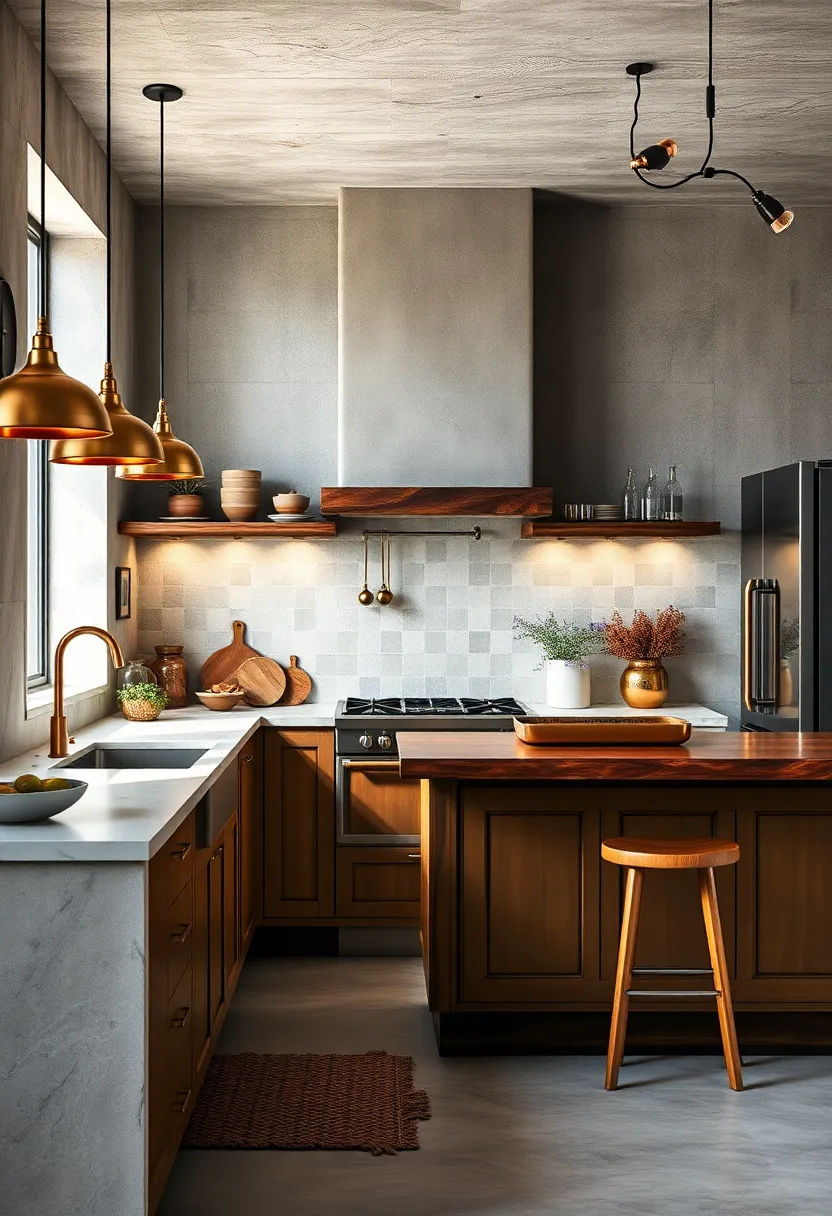 Choose Brass or Copper Fixtures for a Touch of Elegance