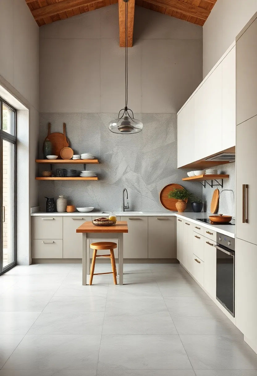 Opt for Hand-Painted Cabinets or Accent Walls