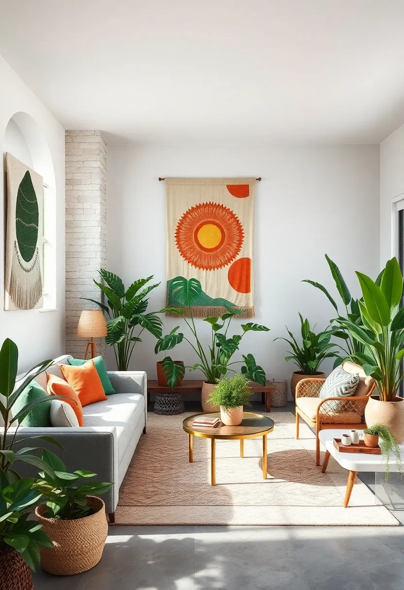 Selecting Artistic Wall Hangings and Tapestries that Echo the Organic ⁣Shapes ‍of Surrounding ​Lush ⁤Plants