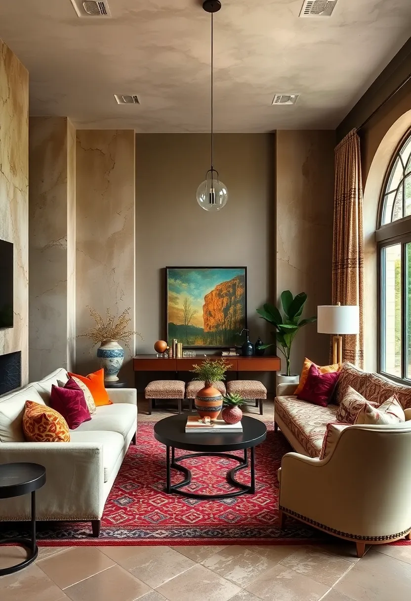 A ‍medley of ikat and toile‌ fabrics ​delivers a rich ‌tapestry⁤ of pattern contrasts that ⁤feel both global and timeless