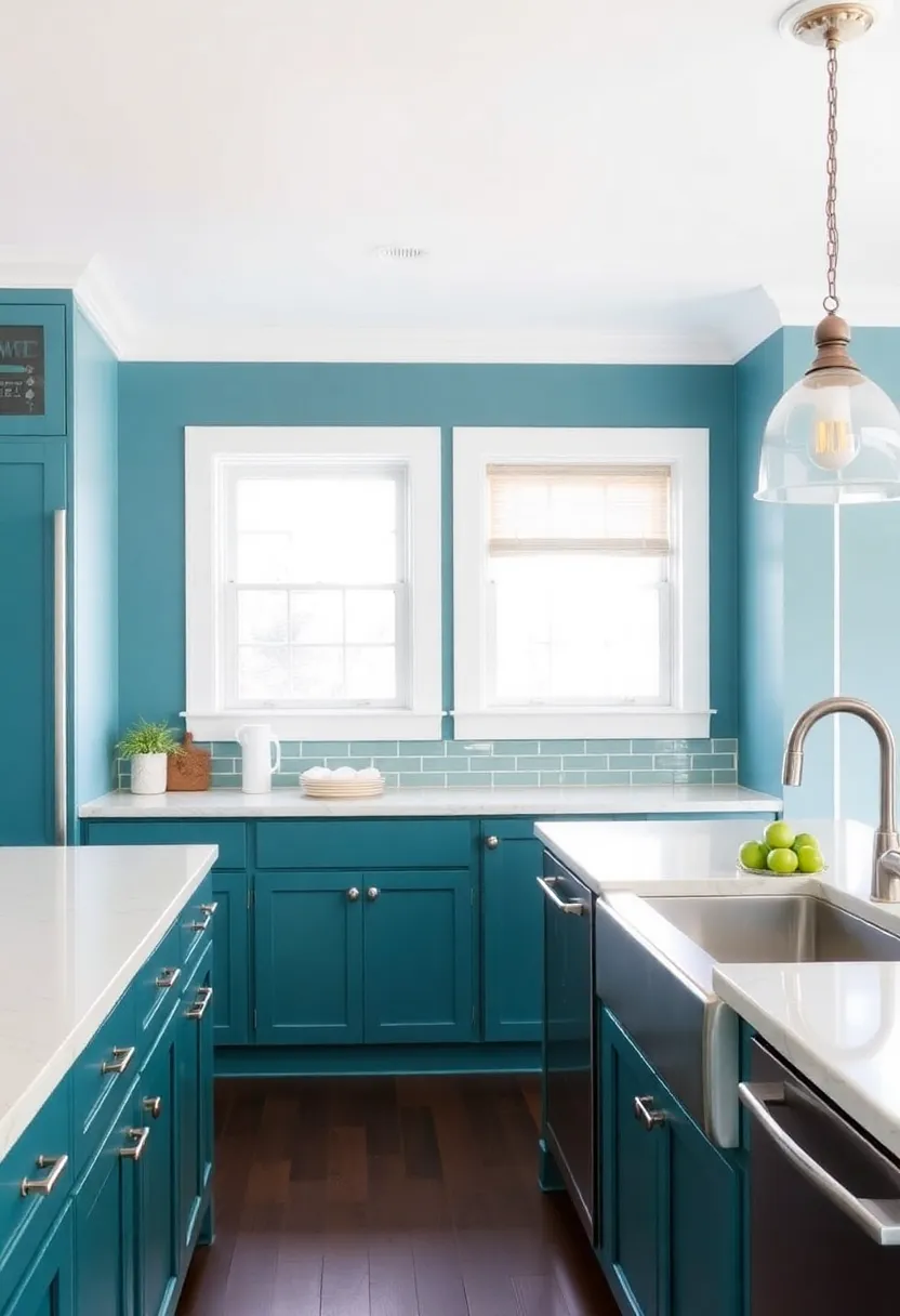Balancing Boldness and serenity with⁢ Deep Teal ⁤Highlights