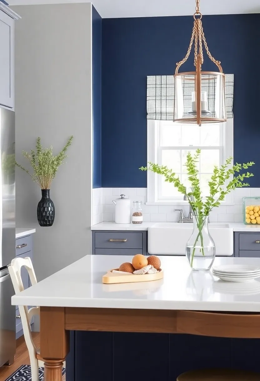 Creating Coastal Contrast with Navy accents ‍in Your Kitchen⁢ Decor