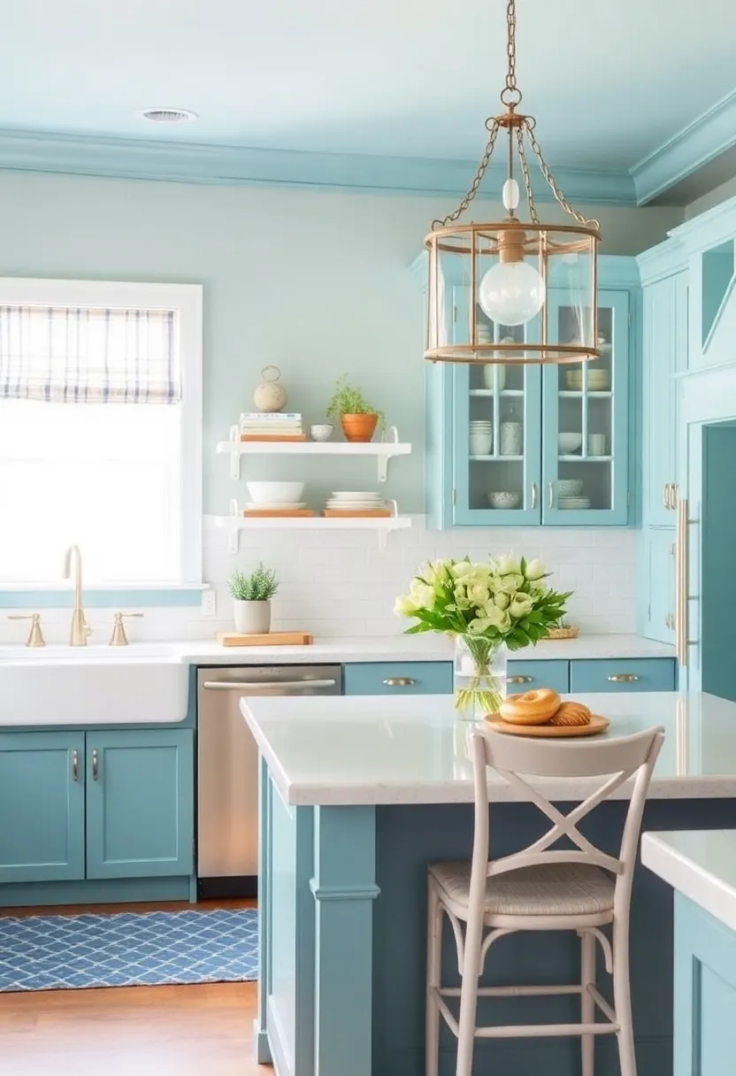 Curating​ Coastal ‍Inspiration with Elegant Shades ⁤of aqua