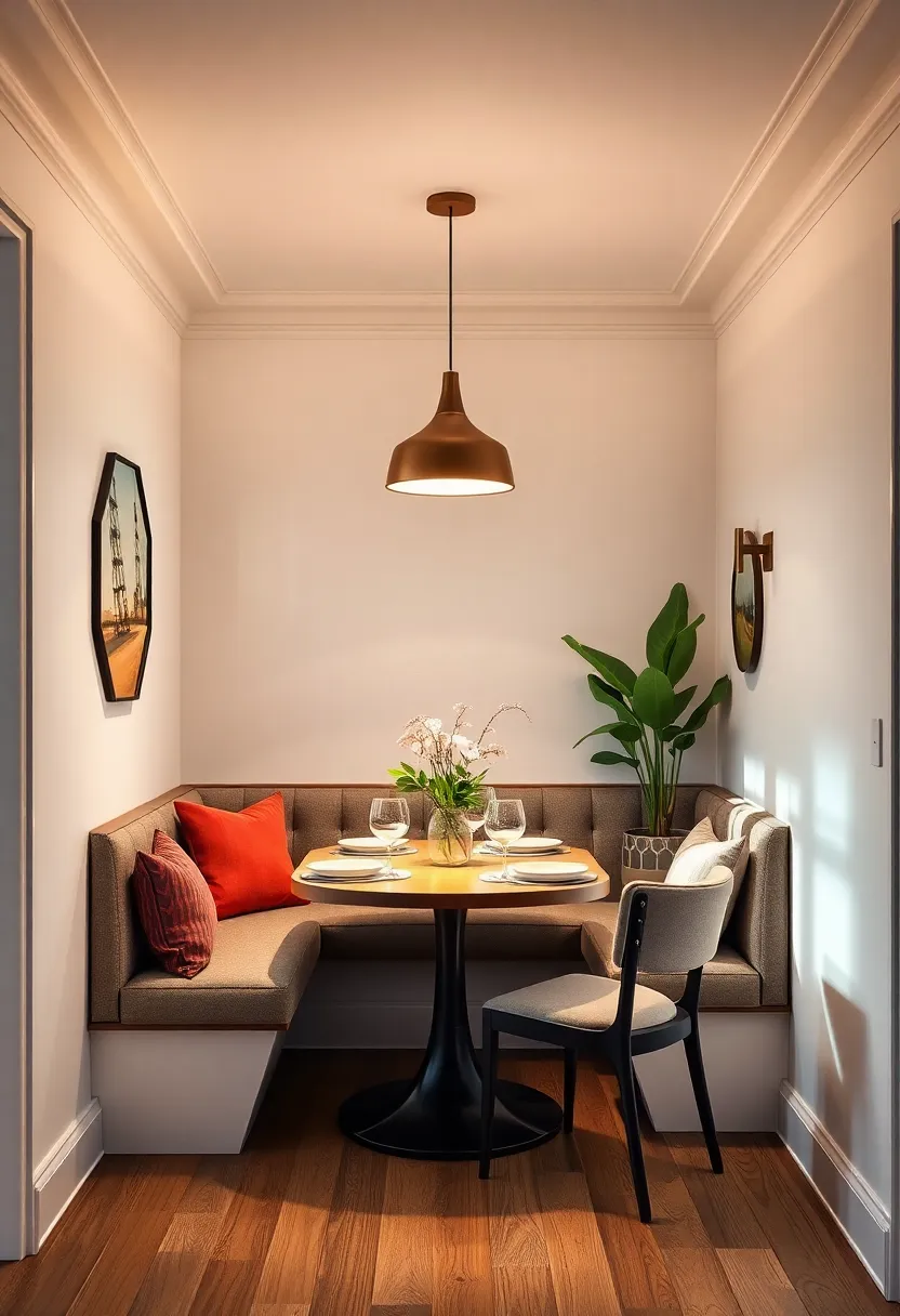 Soft ‍Lighting Ambiance: ⁢Use pendant lights or sconces to create a⁣ warm, inviting glow perfect for intimate meals