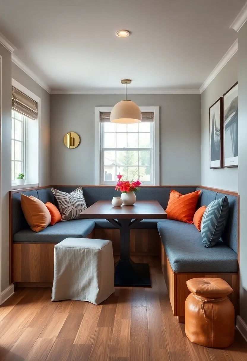 Space-Saving Solutions: Opt for built-in benches with⁢ storage to maximize every inch of your small dining area efficiently