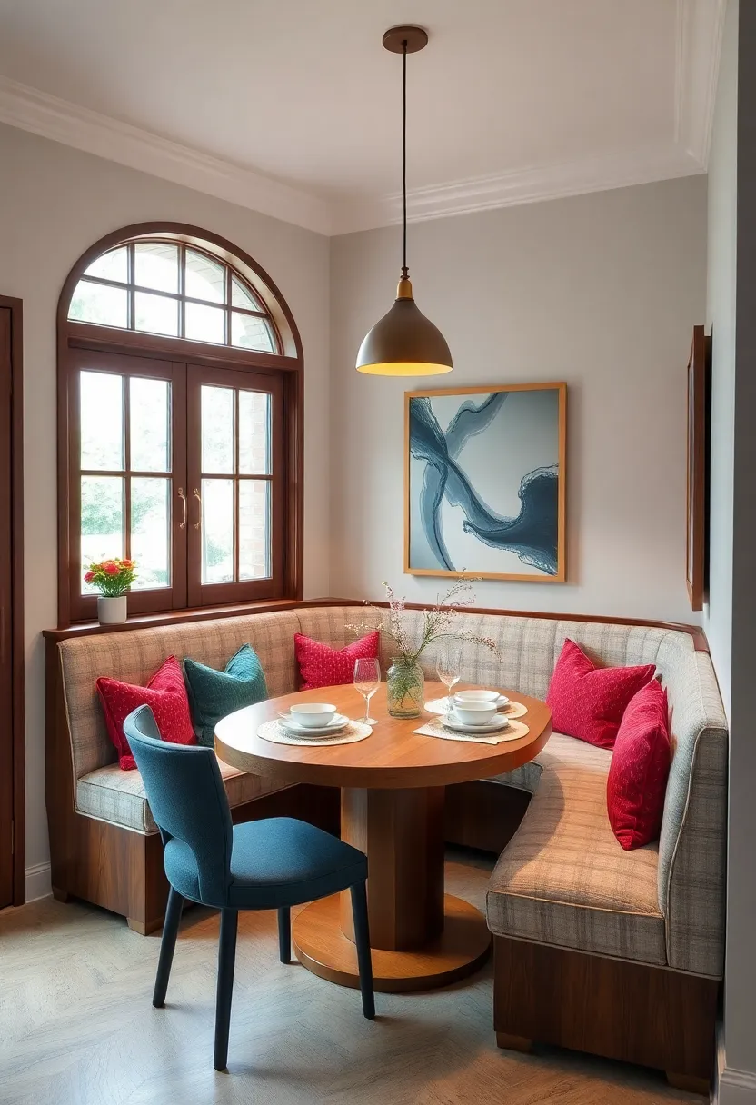 Upholstered Bench Seating: Provide comfortable, cushioned⁤ seating that​ invites⁣ guests to linger longer at your dining nook