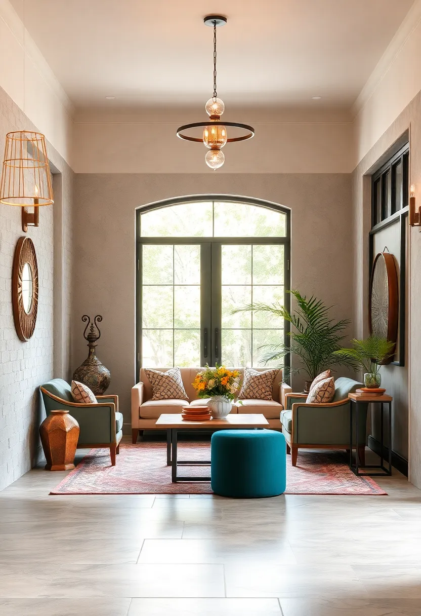 Combining Antique Accessories With Contemporary‌ Lighting Fixtures For A​ Balanced Entryway Look