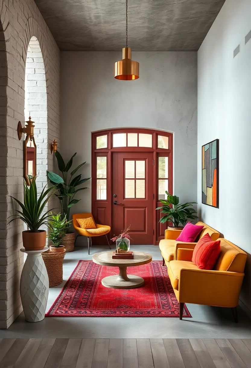 Unexpected Color Combinations Creating ‌A Vibrant⁤ and inviting ⁢Entryway Atmosphere