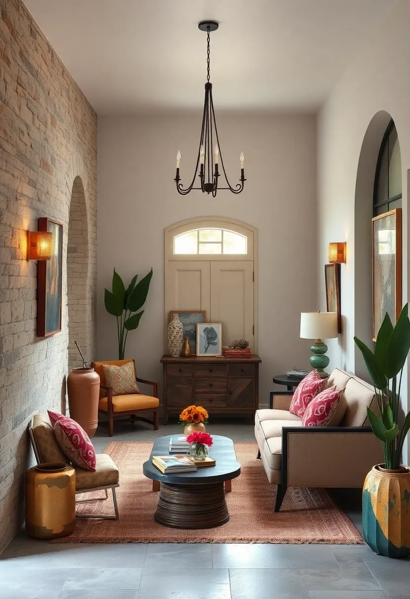 Vintage ​Finds Blending Seamlessly With Modern Elements ⁣For A ‍Unique ​Entryway Character