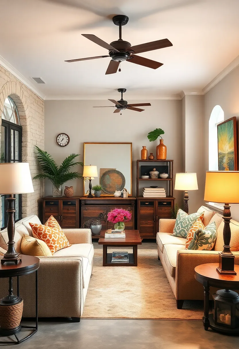 Incorporate‌ vintage nautical lamps for a coastal ‍eclectic vibe with historic character