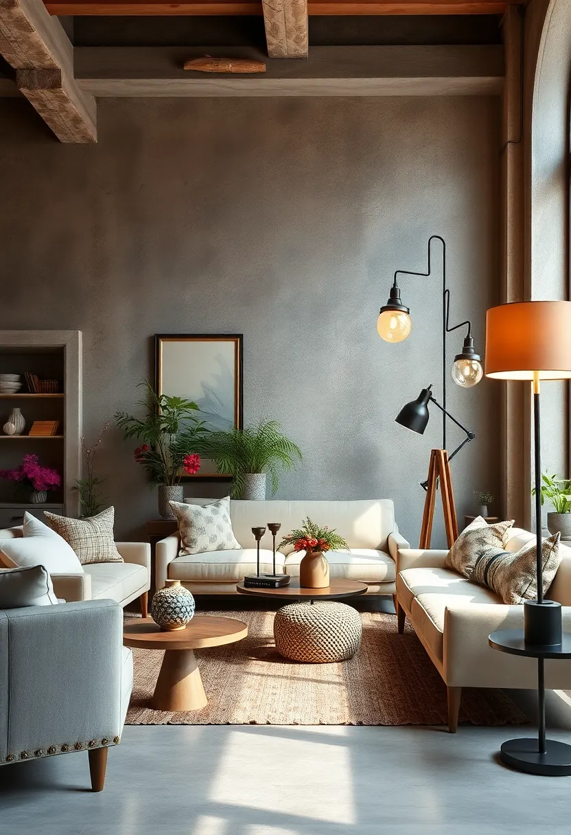 Combine lamps ⁣with differing heights‌ to enhance the visual rhythm of your space