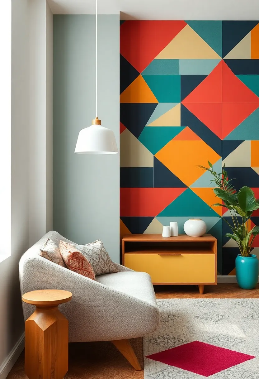 Transform Your Space with Vibrant Geometric Patterns to ⁣Energize Any Room