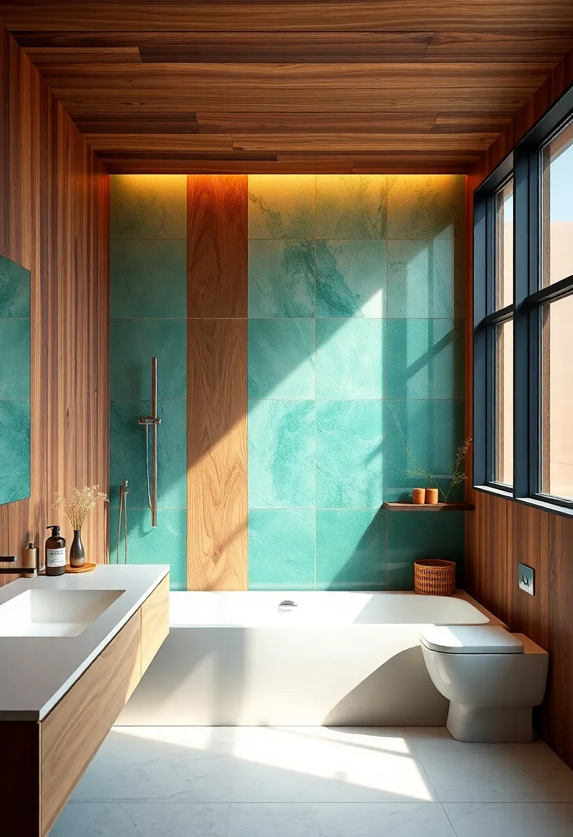 Backpainted Glass Walls for a Pop of Color and Shine