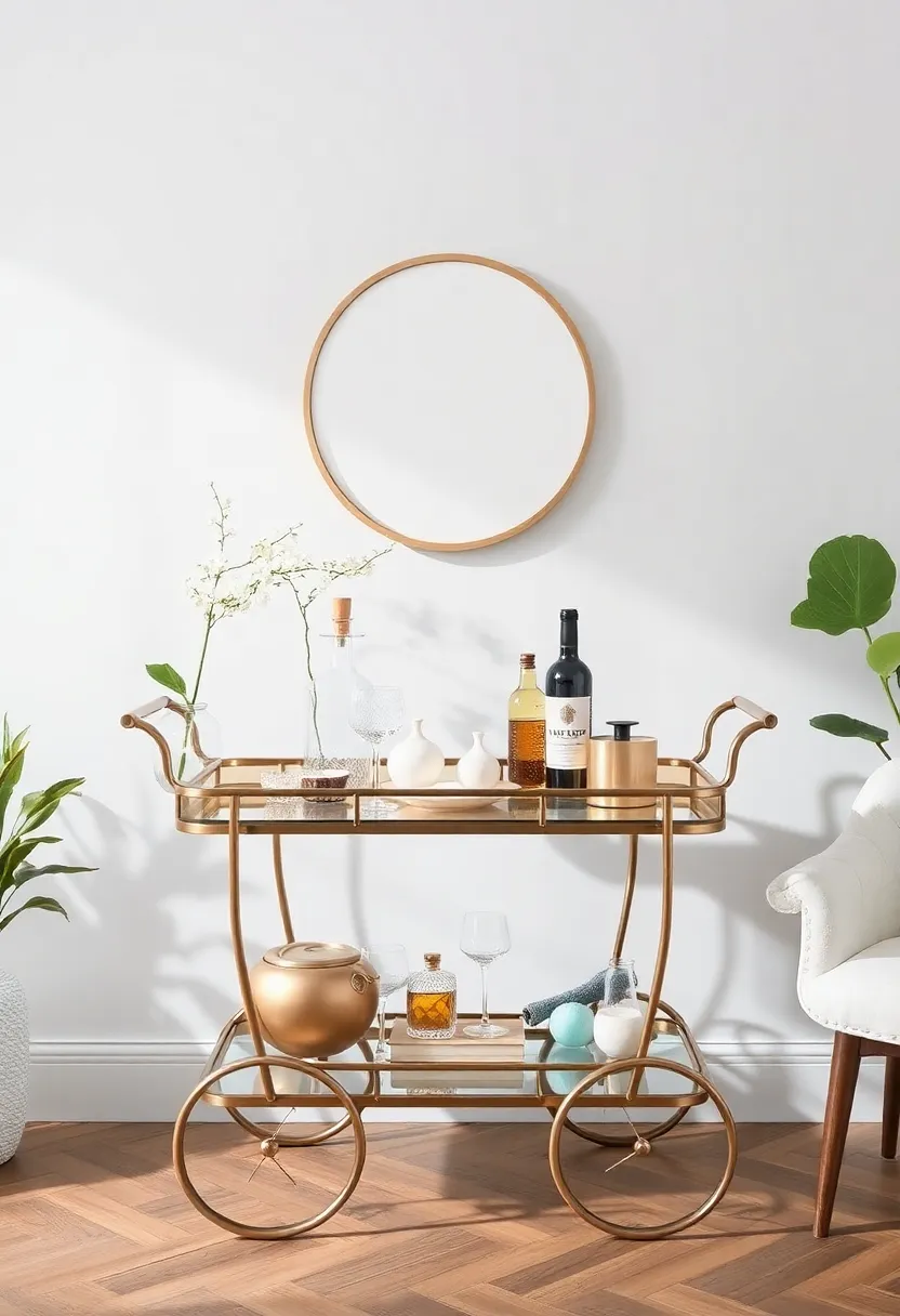 Charming Fillers: Selecting Decorative Objects for an Inviting cart