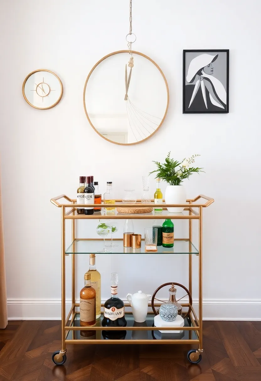 Elegant Serving: Choosing the Right Tray for Your Bar Cart