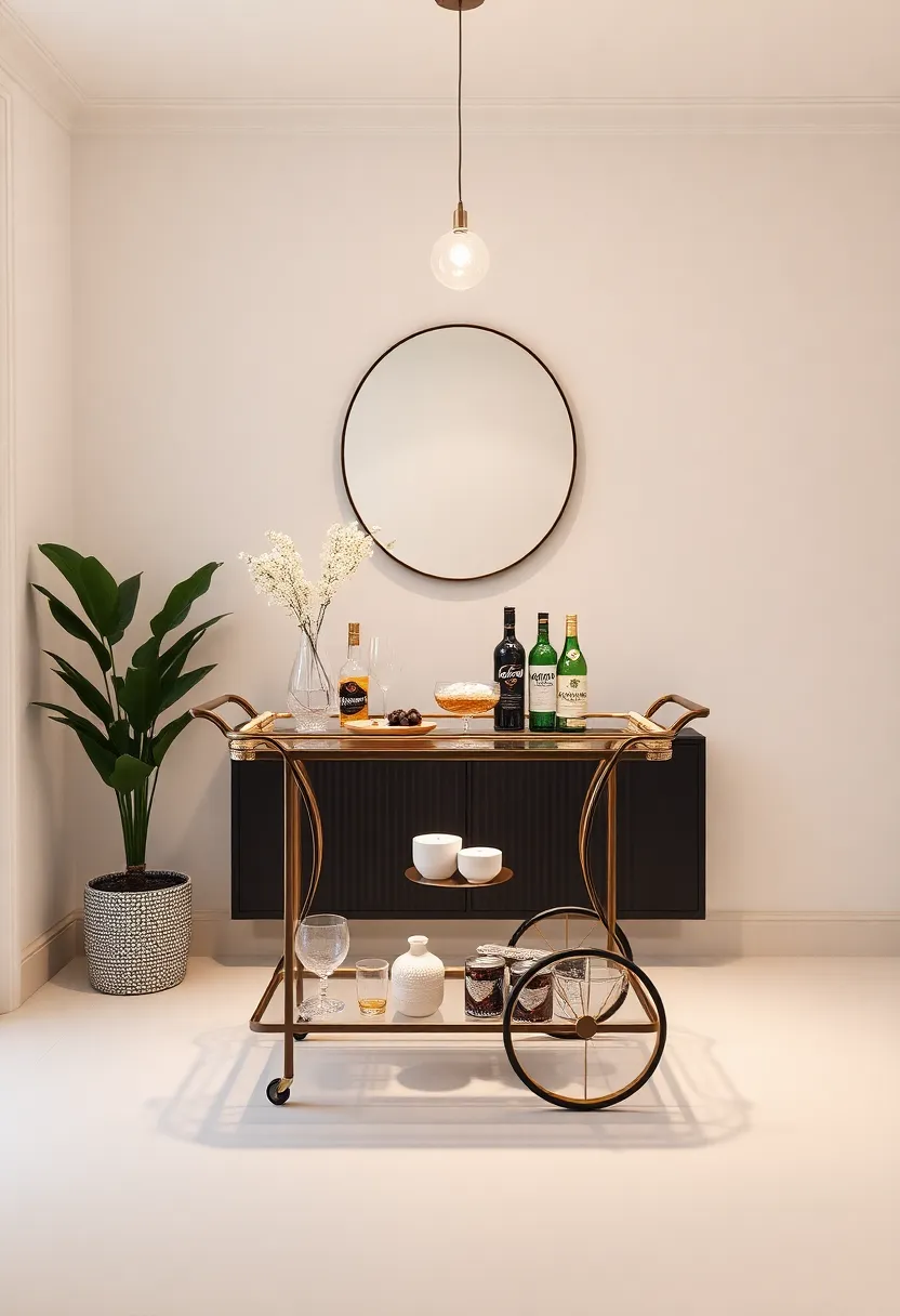 Lighting the Mood: Creative Ways to Illuminate Your Bar Cart