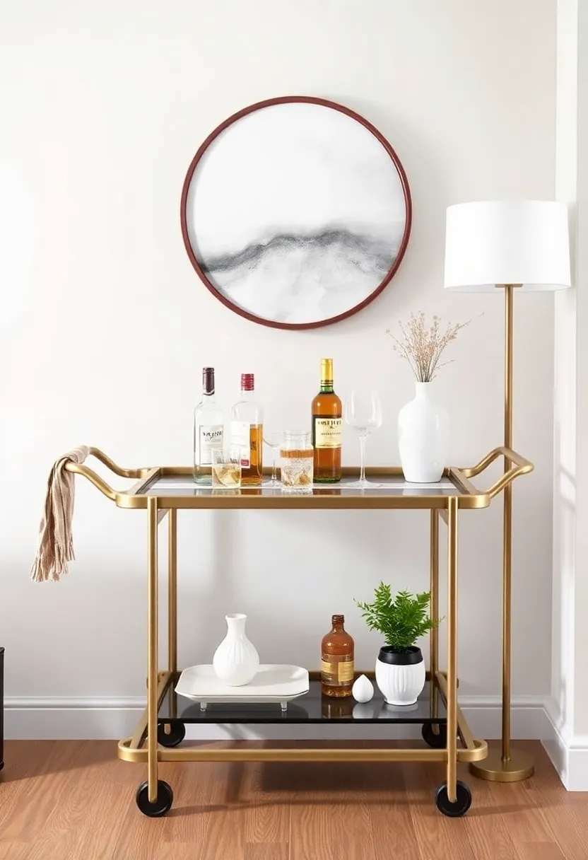Functional Beauty: Merging Style with Utility on Your Bar Cart