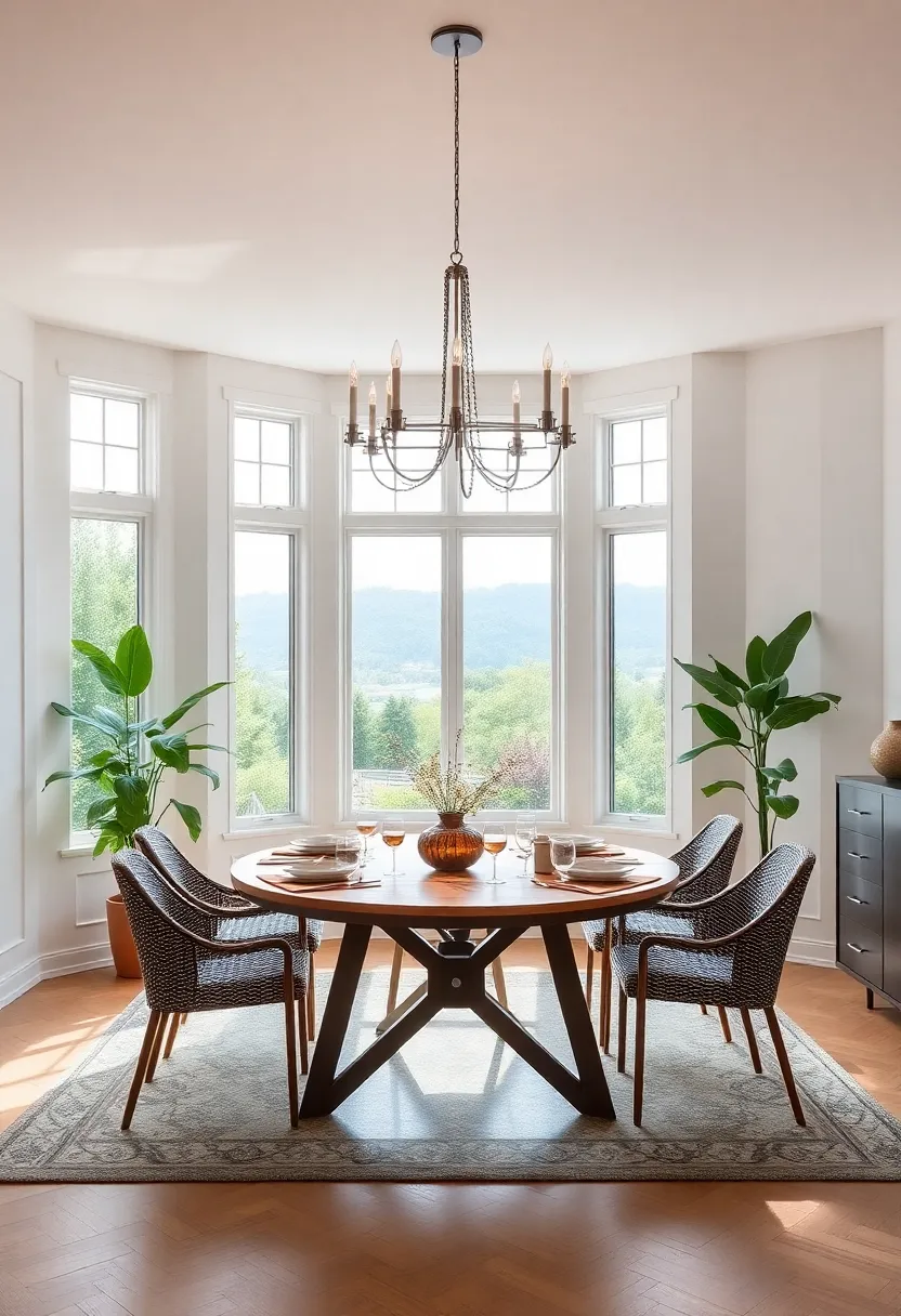 Letting Nature In: Integrating Outdoor Views Through bay Windows To Enrich Your Dining Experience