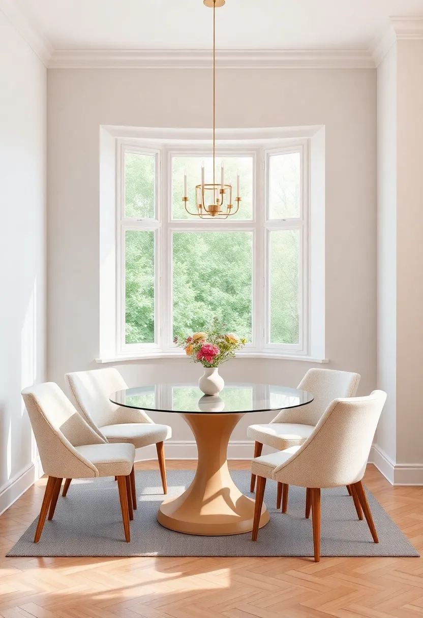 Color Schemes that Complement Bay Windows And Infuse Joy Into Your Dining Room