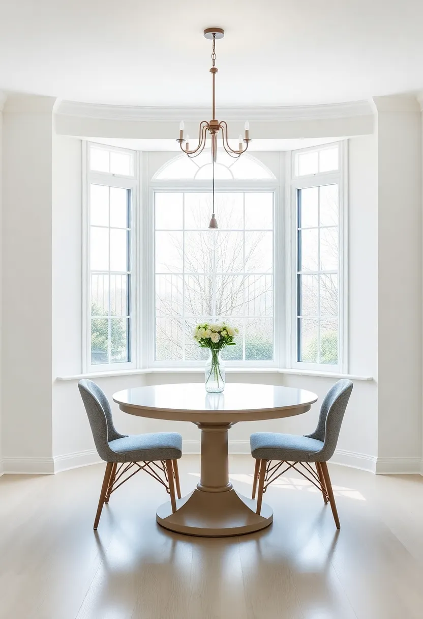 Illuminating Your Dining Room With Stunning Light fixtures That Enhance Bay Window Features