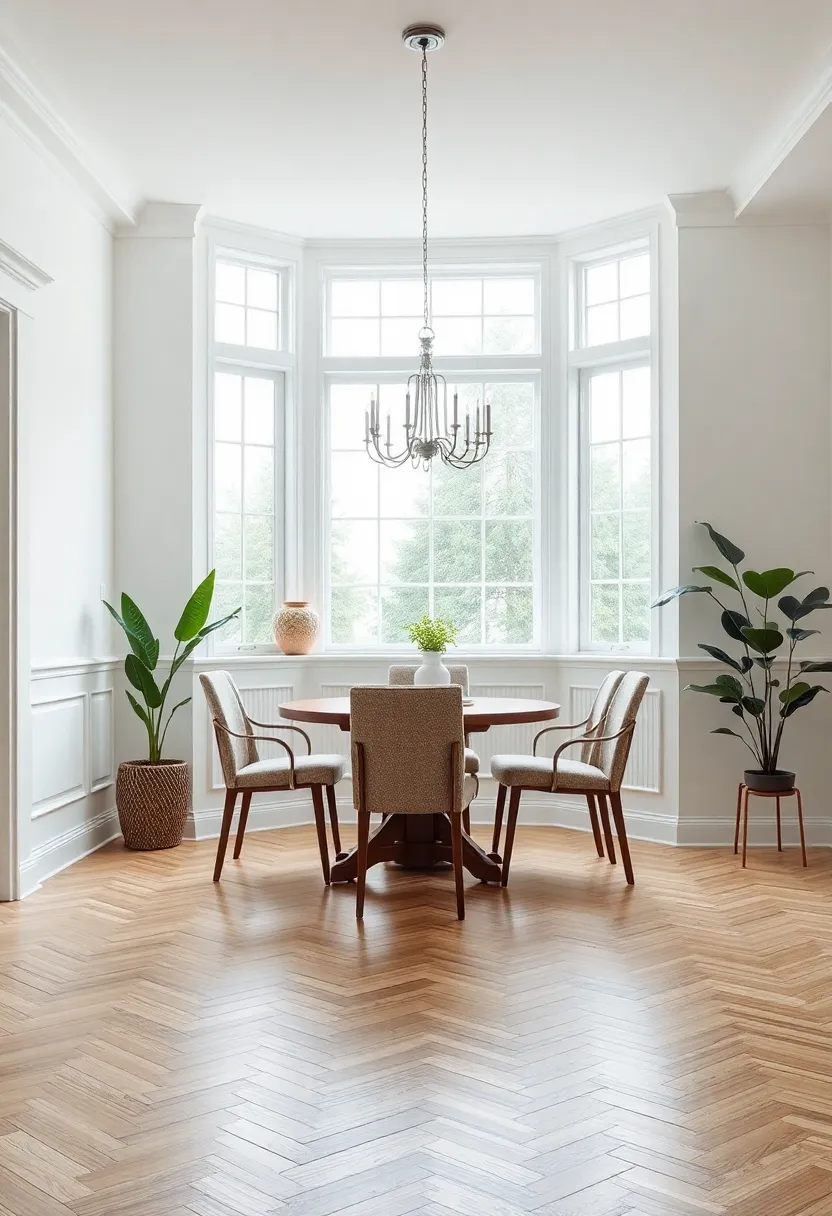 Choosing The Perfect Flooring That Compliments Your Bay Window And Enhances Dining Room Comfort