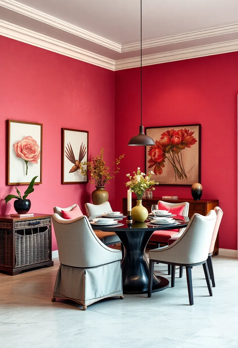 Wicker Basket Storage ​in ‌Corner ⁢for Extra Table​ Linens