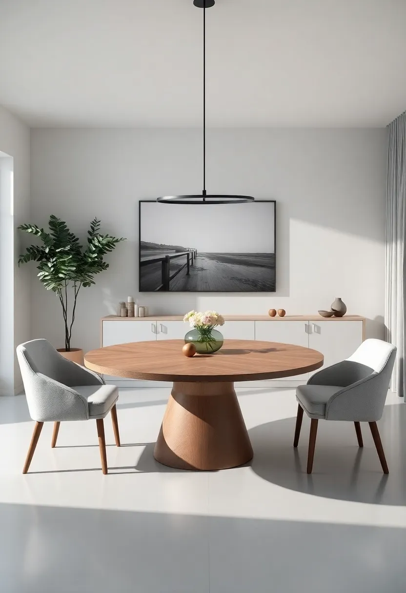 Elevate Your Space​ with a Stunning Round Dining ‍Table⁤ as the Focal Point
