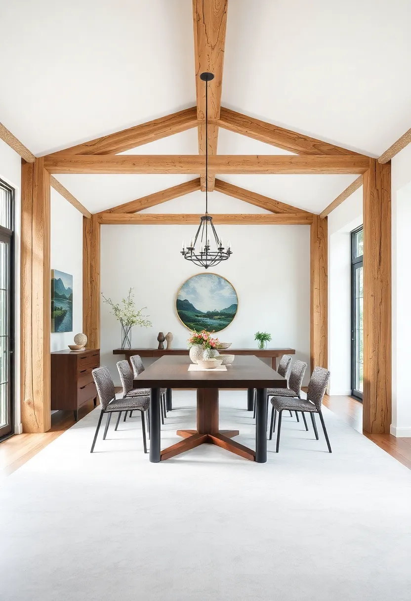 Add Texture: Incorporate⁣ textured wooden beams⁢ alongside smooth surfaces for a⁣ visually intriguing contrast