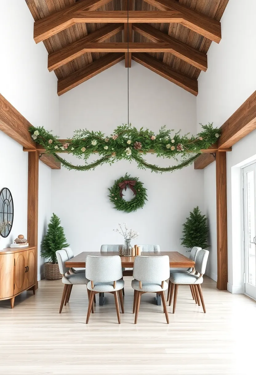 Seasonal Decor: Drape seasonal⁢ decorations or wreaths over wooden ⁢beams to celebrate the changing seasons in style