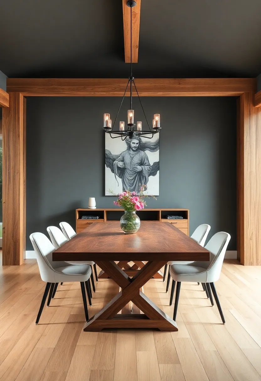 Use Beams as Dining⁤ Table Support: Design a custom dining ⁣table with⁤ wooden beams as ⁣the base for a seamless ‌integration with your decor