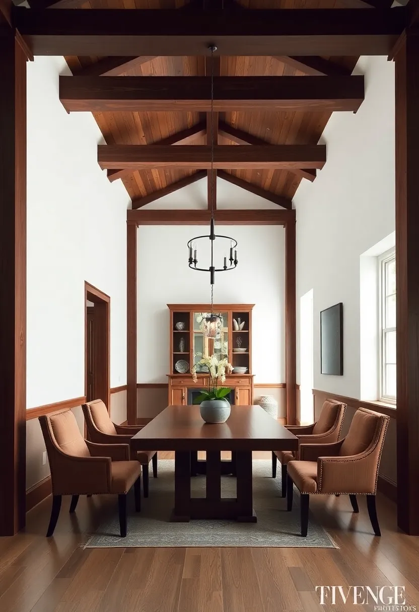 Go Vertical: Install vertical beams or columns that reach from floor to ceiling, adding height and ‍grandeur to your⁤ dining area