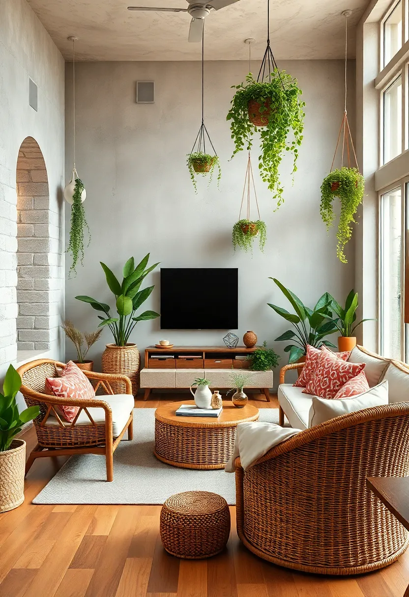 Use Potted‍ Plants and ⁤Hanging Vines to Bring Lush Greenery into ‍Your Living Space