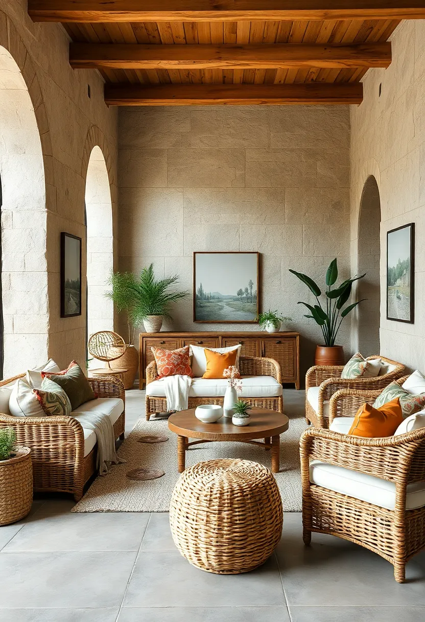 Integrate Natural Fiber Baskets for Stylish⁤ Storage That Blends Seamlessly With Wicker