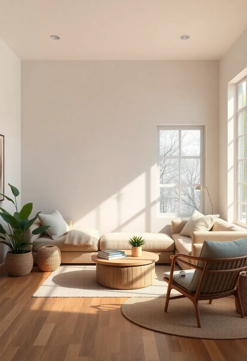 Cozy Reading Nooks Merging Comfort with‌ nature's Touch