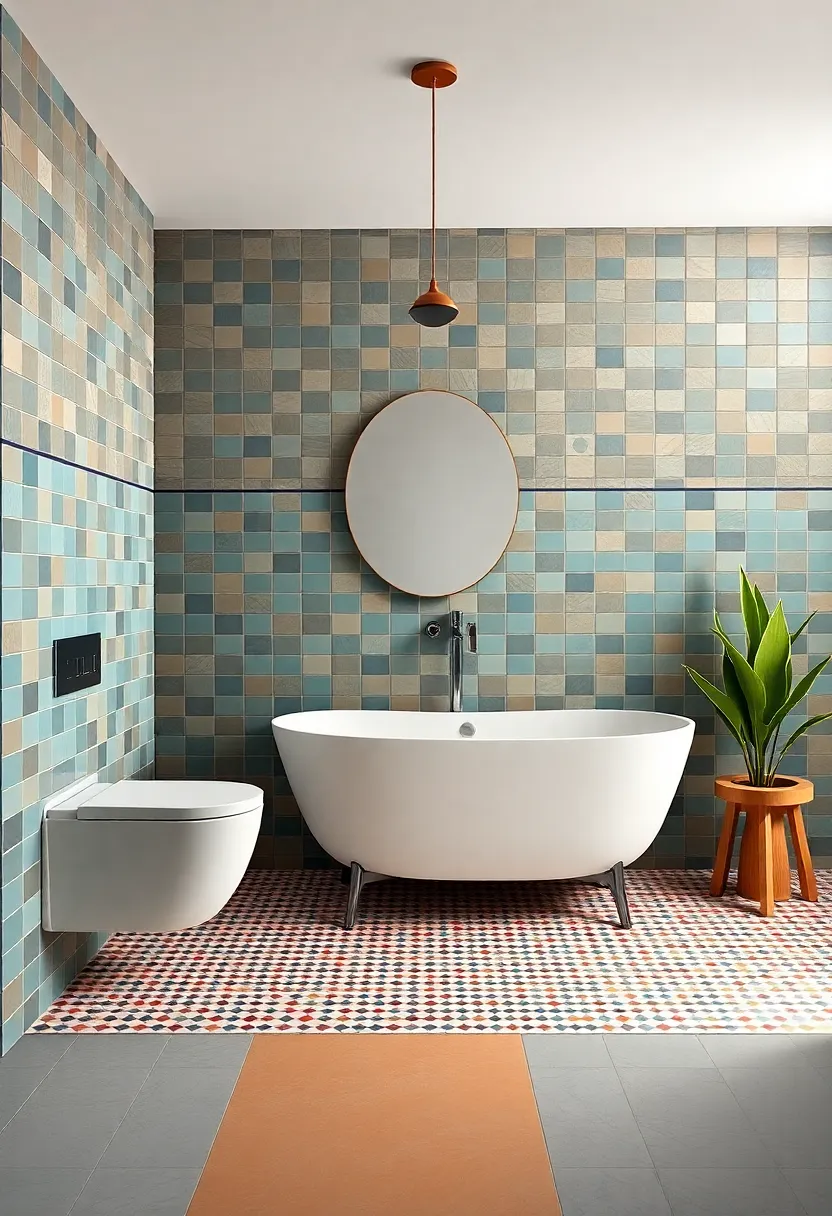 Colorful Contrasts: Using ​Mosaic Tiles to ⁤Balance Bold and Neutral Elements