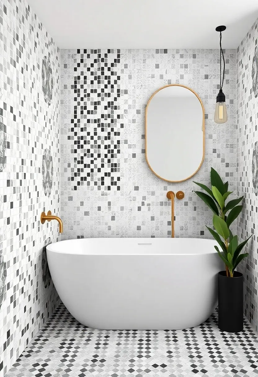 A⁤ fusion of Patterns: Embracing Eclectic⁣ Designs Through Mosaic Tile Arrangements
