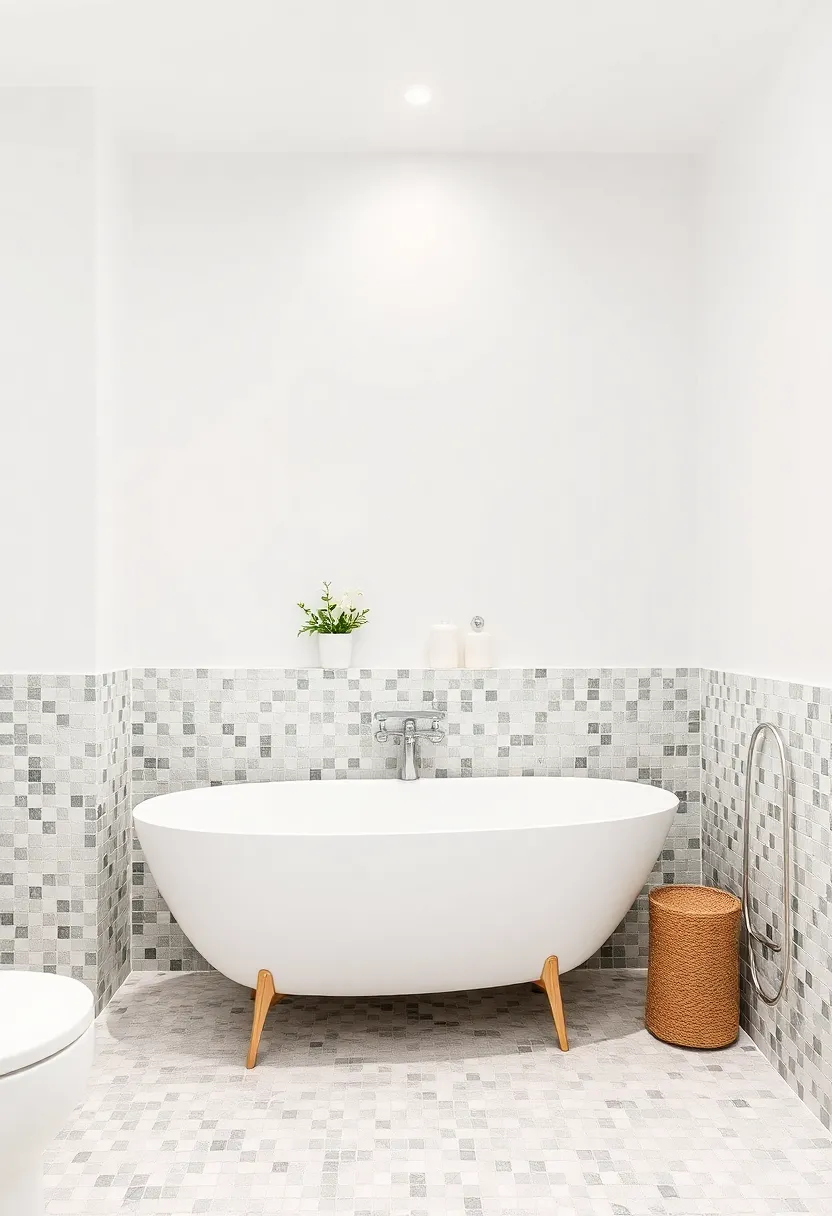 Subtle Nuances:⁤ Soft Mosaic Patterns for a Calming Bathroom Retreat