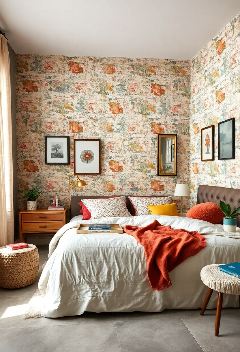 bringing in Vintage⁢ Accessories⁣ That Resonate with the Nostalgic Feel of⁣ Retro Wallpaper