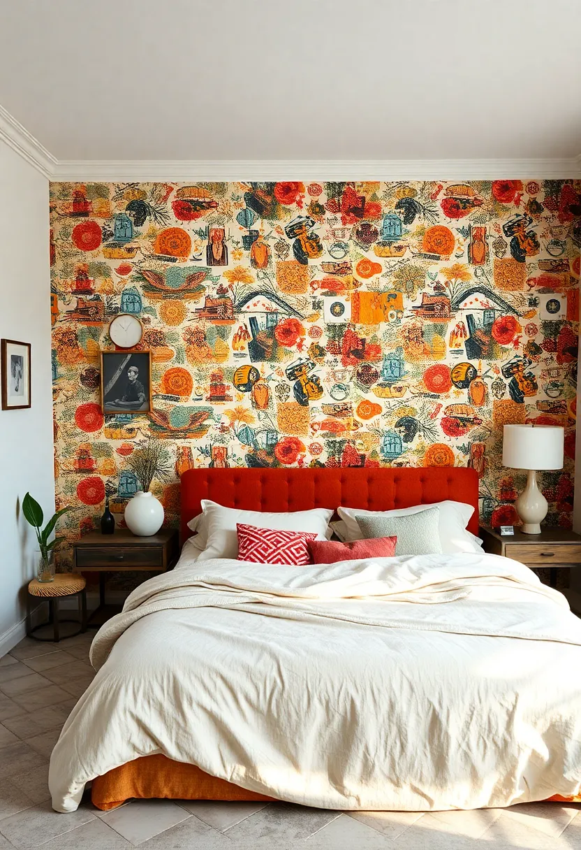 Curating a Balanced Arrangement of Decorative Objects ⁣That ⁤Amplify retro Wallpaper’s Flair