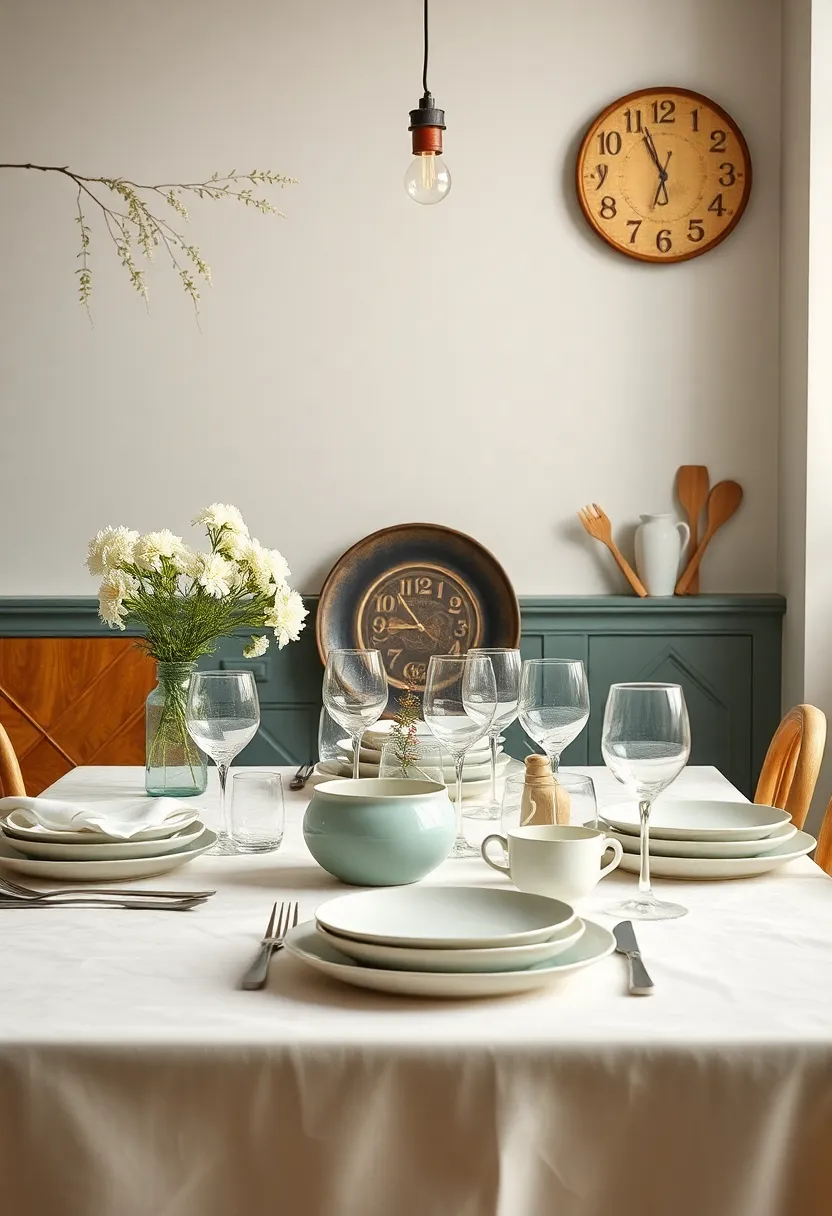 Eclectic Dining Experiences: Curating Vintage Tableware for Memorable Meals