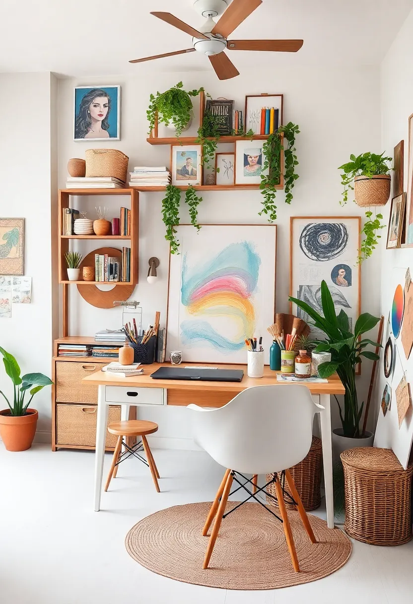 Create an Art Station: Set up a dedicated space ⁢for creativity, equipped with art supplies and ⁢showcasing ‍your own artistic ⁢endeavors. Embrace imperfections ⁣and process over perfection