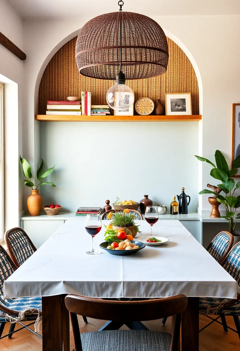 Host an⁢ Eclectic Dinner Party: Gather friends and family for a dinner showcasing diverse cuisines, encouraging conversations that reflect your eclectic‍ style ⁢through food