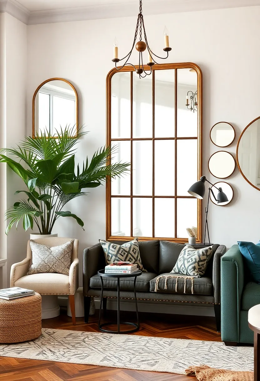 Use Mirrors ⁢thoughtfully: ⁤Play with mirrors of‌ varying sizes and styles to‌ enhance space, light, and reflectivity, adding depth to your eclectic home without overwhelming it