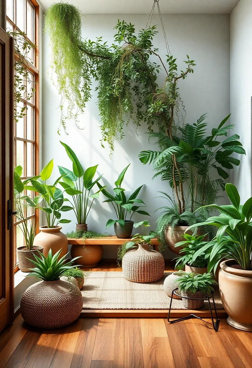 Indoor Gardens: Merging Nature with Stylish Decor for a Tranquil Ambiance
