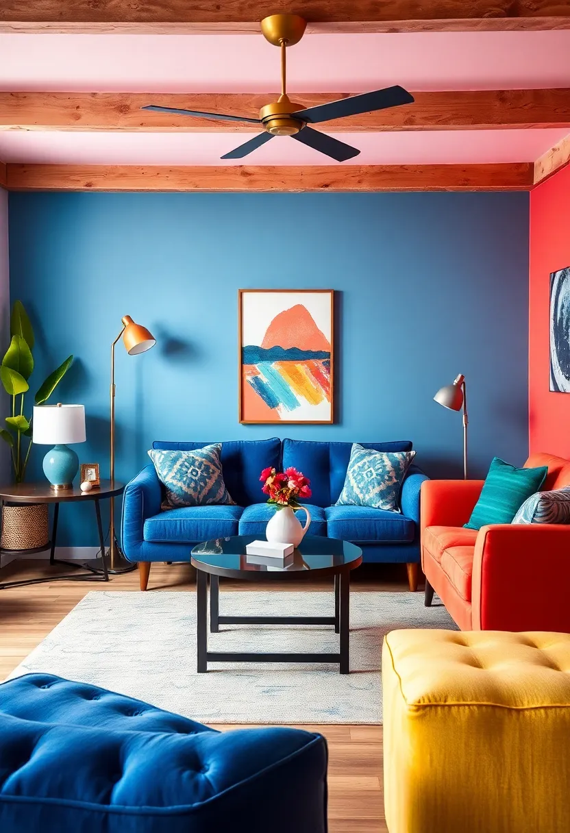 Embrace Color Palettes:⁢ Start with a‍ vibrant color⁤ palette that reflects your personality,​ incorporating ⁣bold hues​ for walls, furniture, and accents to​ create a ⁤cohesive‍ yet eclectic ⁤look
