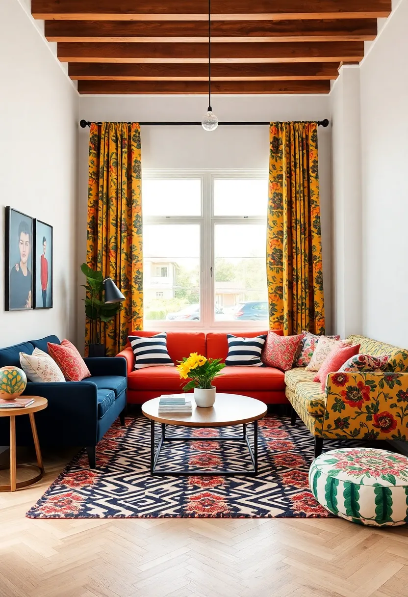Mix and ‌Match Patterns: Layer various⁣ patterns ​through cushions, rugs,‍ and curtains. Bold ⁢stripes ⁢can complement ⁣floral designs,‌ creating a playful visual dialogue in the room
