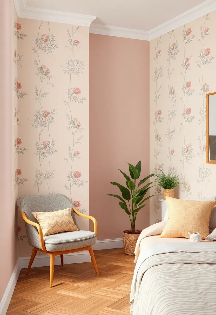 Optimistic Pastels: Delicate pastel wallpapers can ⁣add a soft yet vibrant ⁢touch to your room ‌while keeping the decor cheerful