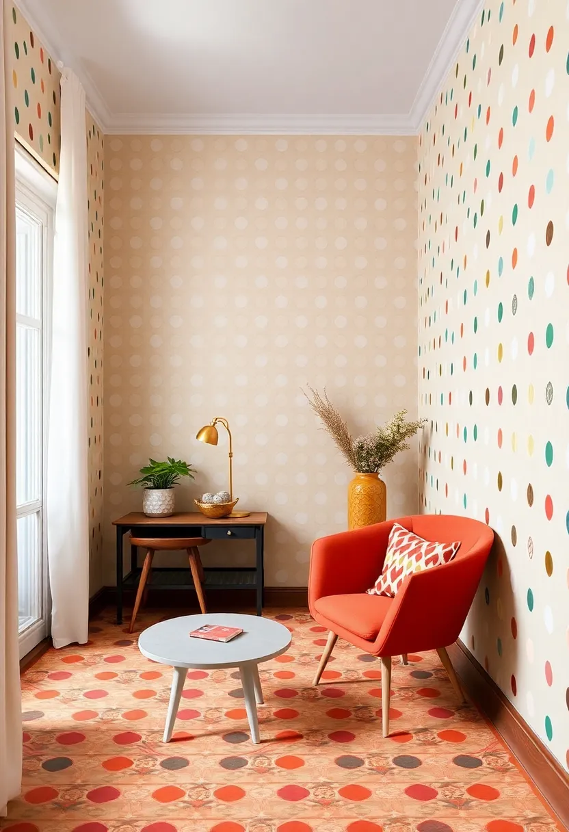 Playful Polka Dots:⁤ Classic polka dots in unexpected colors ‌can add a charming⁤ twist to your walls, perfect for ⁤a cheerful ambiance