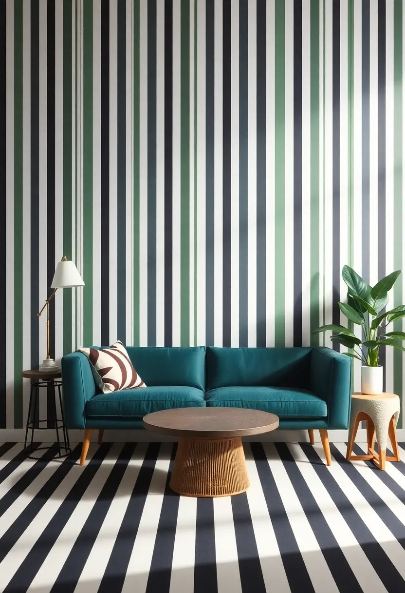 Striking Stripes: Vertical or horizontal ​stripes ⁢can⁣ create a sense ⁣of ⁣height or width, making a bold ​impression while⁣ complementing​ your decor